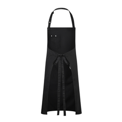 KARLOWSKY | Grembiule con pettorina a maniche corte ROCK CHEF®-Stage2 con fibbia e tasche