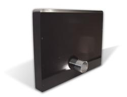 Hotă pentru cuptor pizza - 770x770x220 mm - oțel zincat, rezistentă la căldură, ușor de curățat, maro închis - compatibil cu PDI25 & PEI25