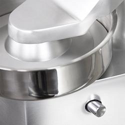 Ручна машина для приготування гамбургерів -  Ø 100 мм - Срібляста