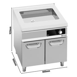 Elektrische kantelbare braadpan - 9,6kW - 24L - 800x900x920mm - Bflex Digital