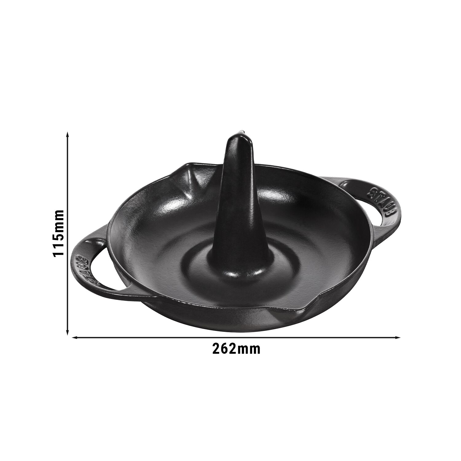STAUB | SPÉCIALITÉS - Rôtissoire à poulet - Ø 240mm - Fonte