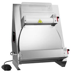 Formadora de pizza - para pizza Ø260-400mm - espessura da massa 0,5 a 5,5mm - 375W - Aço inoxidável