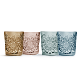 (12 stuks) Universeel drinkglas - HOBSTAR - 350 ml - Geel