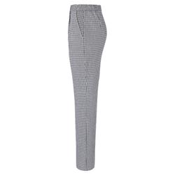 (6 pieces) KARLOWSKY| Women's Chef Trousers Annemarie – Black - Size 44 - Elastic Waist