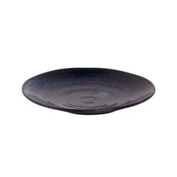 (10 piezas) Plato plano Palmer Kiryu - Ø 23,5 cm - Azul