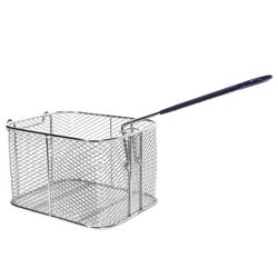 Košara za fritezu - 180x215x140 mm | 12 l - pocinčani metal | plastična drška, ergonomska | duljina drške 230 mm - za friteze - kompatibilno s EFK344-12 i EFK644-12+12