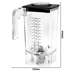 HAMILTON BEACH | Polycarbonaat mengbeker - 1,4 liter - geschikt voor MHPHBC7