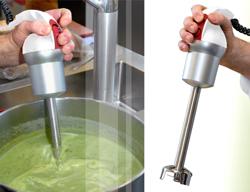 Staafmixer met vaste staaf 200mm - 250W - 2 snelheden