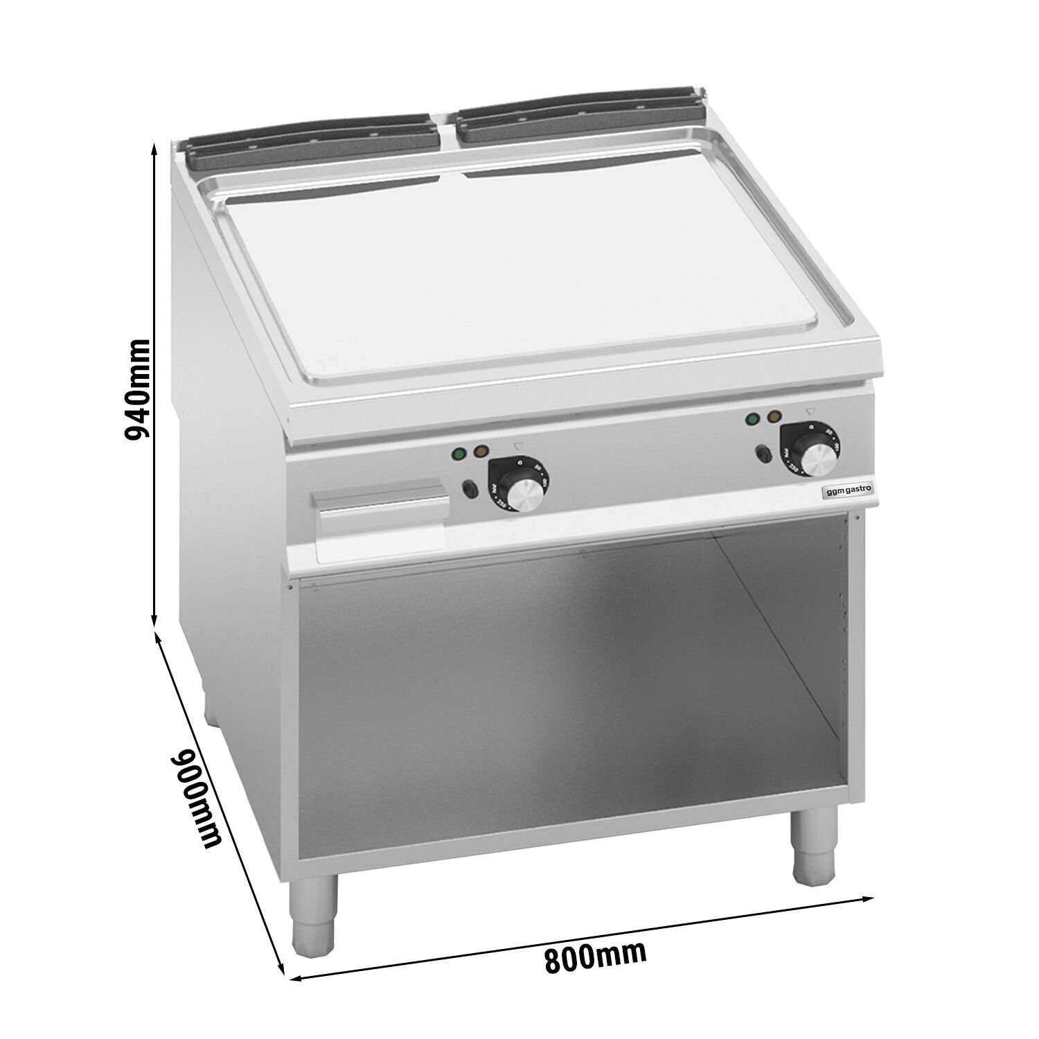 Plaque de cuisson électrique - 13,7 kW - lisse