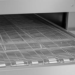 Elektrische doorloop oven - 1260x1750mm - Digitaal - Bandbreedte: 500mm - incl. onderstel