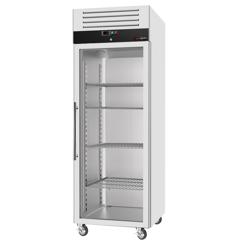 Mrazák ECO - GN 2/1 - 700 l - až -15 °C - s 1 skleněné dveře - Digitální termostat; Vyhřívaný rám; Ventilované chlazení; Automatické odmrazování; Uzamykatelné dveře