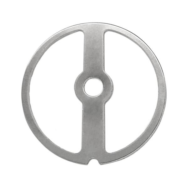 Cutting Plate - Sausage Filler Guide - #12 - 73x71x17mm - 2 holes - compatible with FWH85, FWFC550