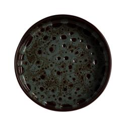 (14 Stück) TURKEY - Ofenform - Ø 140mm - Braun / blau