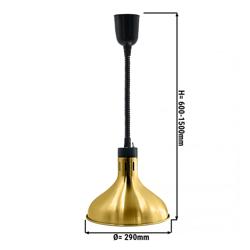 Lampe chauffante infrarouge – 275 watts – Ø 290 mm – Or