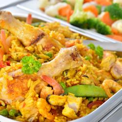 Bagnomaria da appoggio con protezione igienica in vetro - elettrico - con 4 vasche GN 1/2