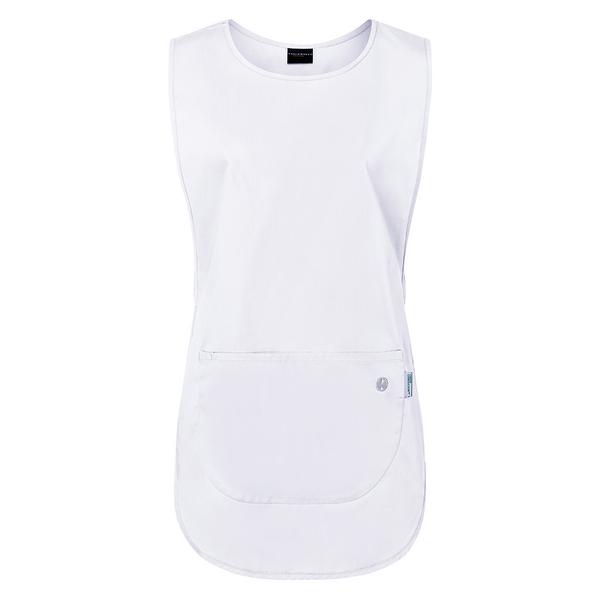 (6 st) Karlowsky - Överrock tunika Essential - Vit - Storlek: XS