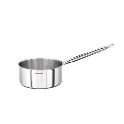 Steelpan - Kasserolle - Rvs - AISI 304 - 1,1 liter - Ø16cm - hoogte: 70mm - geschikt voor alle warmtebronnen, inclusief inductie