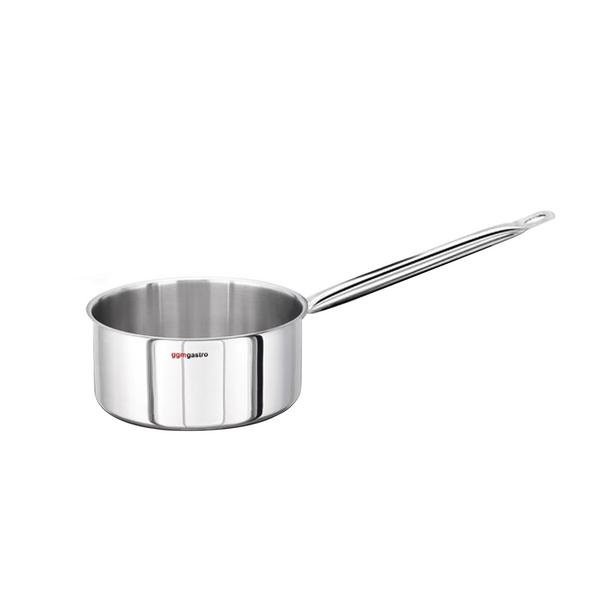 Casserole Basse - Acier Inoxydable - 1,1 L - Ø 140 mm - Compatible Induction