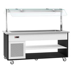 Buffet réfrigéré DANZIG - 1900mm - 5 bacs GN 1/1