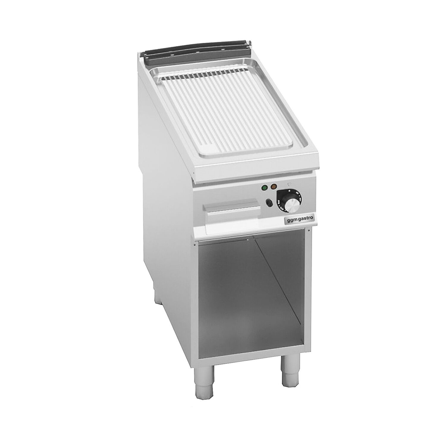El stekbord - 6,6 kW - Räfflad - med underrede (benstativ)