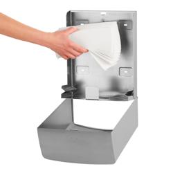 AIR-WOLF | Dozator papirnatih ručnika - Za 600 ručnika - Plemeniti čelik 