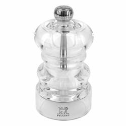 PEUGEOT | NANCY Pepper Mill Grinder – Acrylic - 9 cm - 2-Stage SS Mechanism