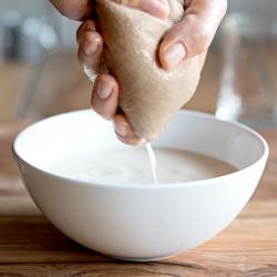 Siiviläliina / Valutuskangas - 900x850 mm - puuvilla/polyesteri