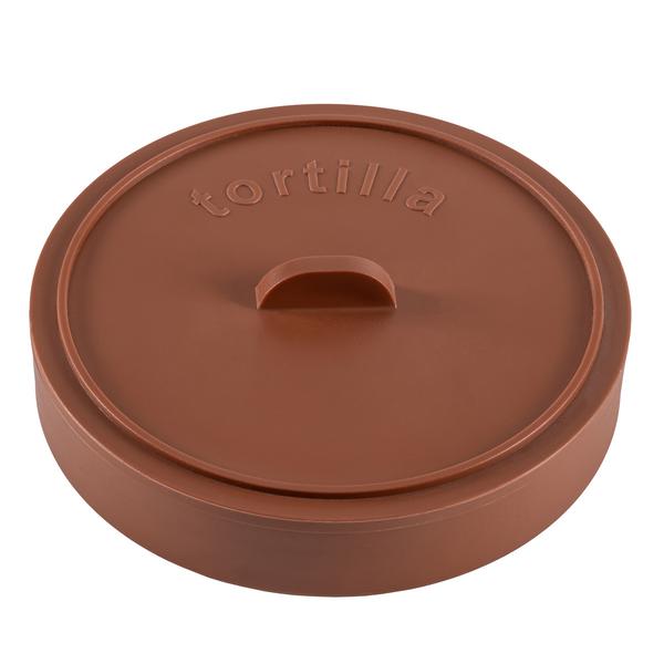 (12 pcs) Récipient à tortilla - avec couvercle - 195x195x40mm