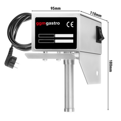 Motor rotativo para grelha doner