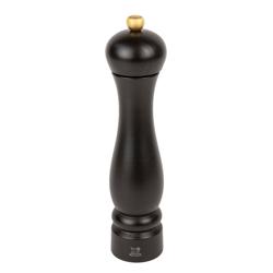 (6 pieces) PEUGEOT | Clermont Pepper Mill – 24 cm height - beech wood - chocolate