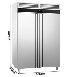 Commercial Freezer PREMIUM - GN 2/1 - 2 Doors - 1400 L - -22 to -10 °C