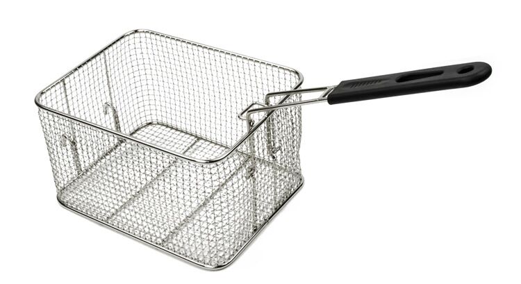 Cesta de freidora de acero inox.