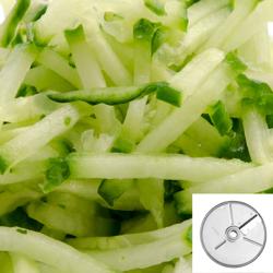 Julienne Strip Disc for Vegetable Cutter GEA4 & GEA4K – 8 mm Cut - AISI 304 Stainless - 1 Blade