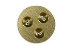 Trafila in Ottone Professionale NMF5N - Caserecce 9x5mm - Ø50mm