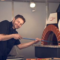 Pelle à pizza - AZZURRA - Aluminium - 360x360mm