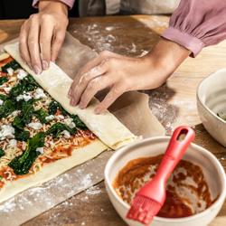 BALLARINI | ROSSO - Кондитерський пензлик - 170 мм - Силіконовий - Червоний