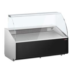 Serve Over Counter - 1568mm - front panel black - capacity 324 litres