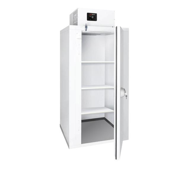 Commercial Walk-In Cold Room - 1000x1110mm - 1,00m³ (1000L) - incl. Integral Refrigeration Unit