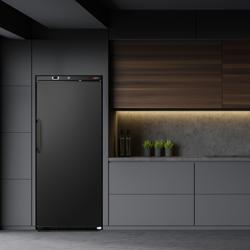 Chladicí skříň ECO - 400 l - s 1 dveřmi - černá
