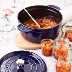 STAUB | LA COCOTTE - Kookpot - Ø 280mm - Gietijzer - Donkerblauw