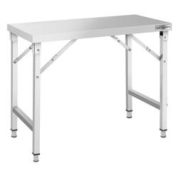 RVS werktafel - inklapbaar - 1200x600mm