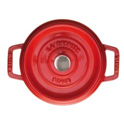 STAUB | LA COCOTTE - Kookpot - Ø 220mm - Gietijzer - Kersenrood