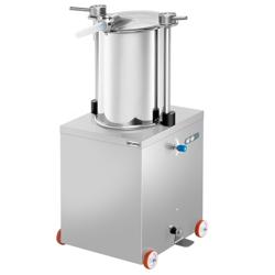 Hydraulischer Wurstfüller - 50 Liter - 560 Watt - Edelstahl - inkl. 4 Wurstfüller-Aufsätze