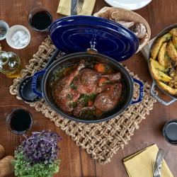 STAUB | LA COCOTTE - Cocotte - oval - 290mm - hierro fundido - azul oscuro