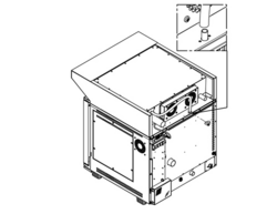 Afzuigkap 0,71m - met motor & condensator
