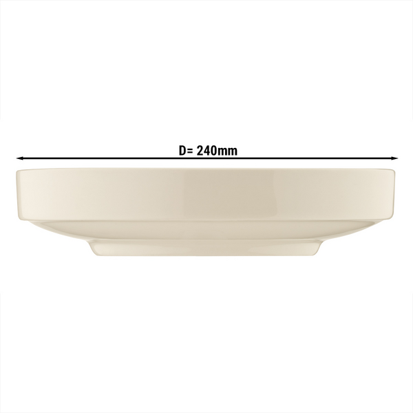 (24 peças) CHEF TASTE OF - Prato fundo - Ø 24 cm