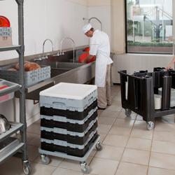 CAMBRO | CAMRACK® - Кришка для кошика - 500x500 мм - Сіра