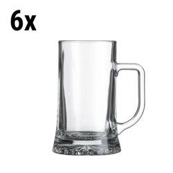 (6 piezas) Taza de Cerveza - MUNICH - 285 ml - Transparente