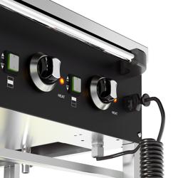 Benmari Servis Arabası - 2x GN 1/1 - 2,0 kW - Her küvet bağımsız termostatlı