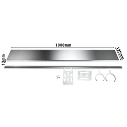 Baza od plemenitog čelika - Dužina: 1000 mm